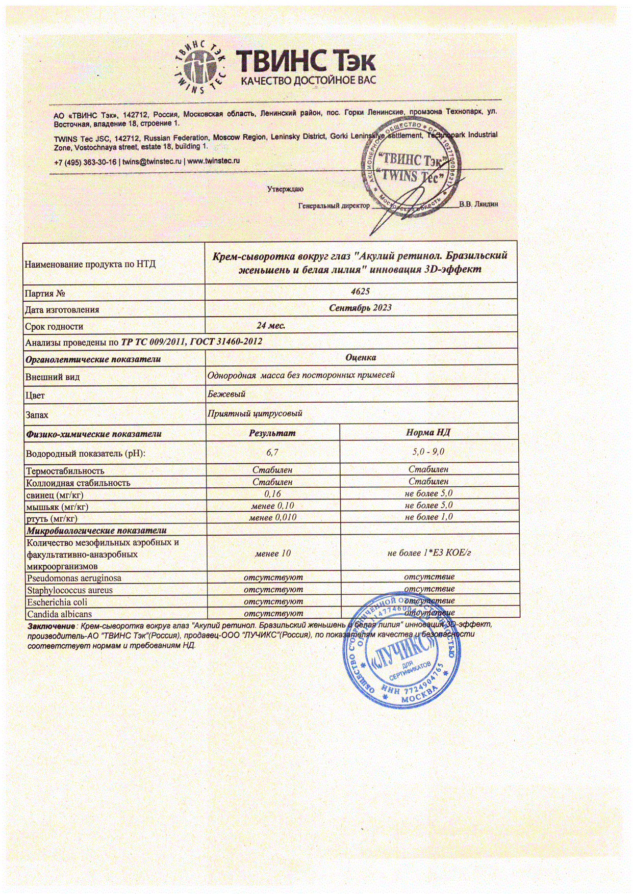 Паспорт №092023